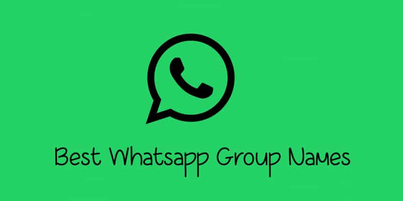 Best Best Whatsapp Group Names List 21 Updated